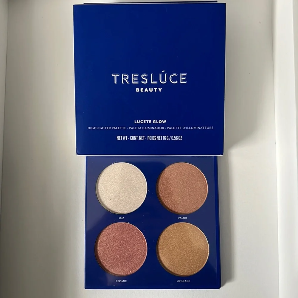 Trecluce Beauty Lucete Highlighter Palette in Glow - Picture 1 of 1